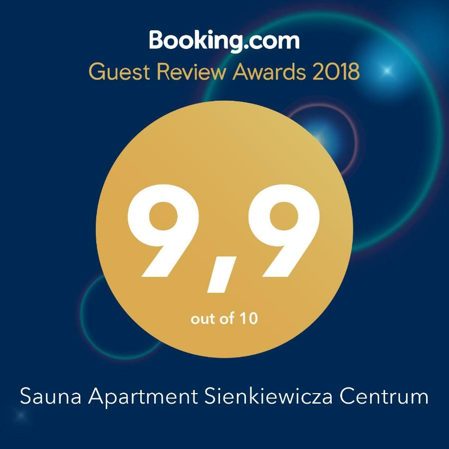 Family & Business Sauna Apartments Sienkiewicza No1 Centrum Plac Lliteratow- Piekny Apartament - 1 Bedroom With Private Sauna, Bath With Hydromassage, Parking Kielce Luaran gambar